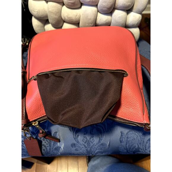 Coach Watermelon Strawberry Pink Ellie File Crossbody - Picture 12 of 14